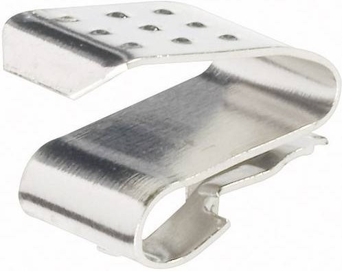 Keystone Electronics 204 Einzelkontakt für Micro (AAA), Mini (AAAA), Lady (N), 23 A, 27A in Silber, B: 6,35 mm x H: 9,09 mm - Bild 1