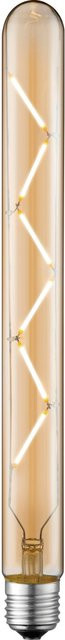 Just Light. LED Filament Leuchtmittel E27 Vintage Gold Transparent, 5 W, 347 lm, 2700 K, dimmbar - Bild 1