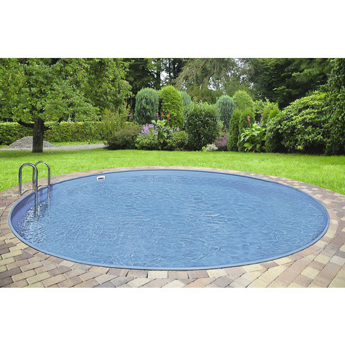 Sunfun SUMMER FUN Rundpool mit Stahlwand in Weiß und Blau, Durchmesser: 420 cm, Höhe: 120 cm - Bild 1
