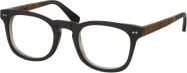 WOOD FELLAS MOSS 11053 Korrektionsbrille, Vollrand, Quadratisch, Herren, braun grau - Bild 1