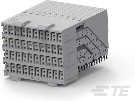 TE Connectivity Einbau-Buchsenleiste Standard in Grau - Bild 1