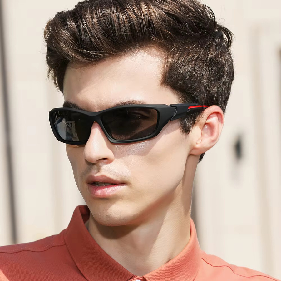 KINGSEVEN Sonnenbrille, Herren, Vollrand, TR90, schwarz, polarisiert - Bild 2