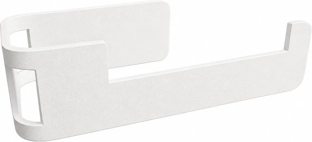 Radius Design WC-Rollenhalter Weiß mit Klebebefestigung aus Aluminium B/T/H: 45,0 x 78,0 x 173,0 cm - Bild 1