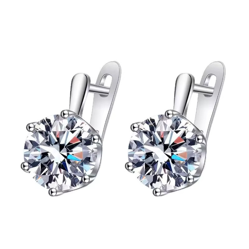 SAY Ohrringe 925 Sterling Silber, Zirkon, Quaste, Damen - Bild 2