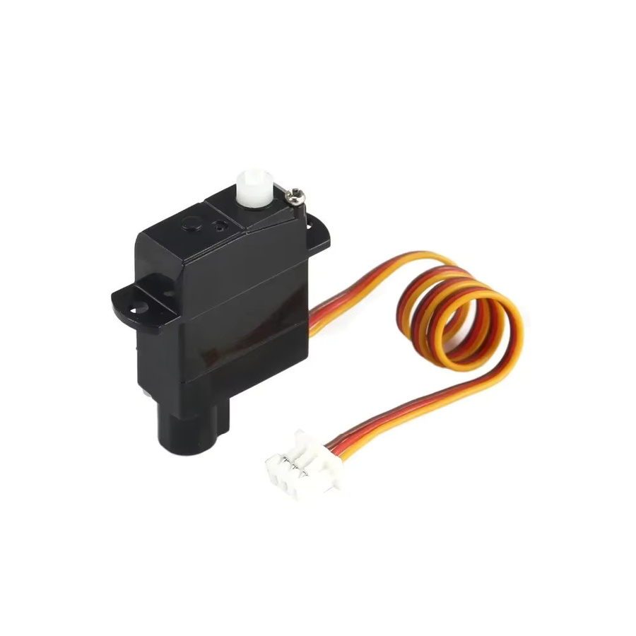 NeebRC Micro Servo, Kunststoffgetriebe, JST-Stecker, Schwarz - Bild 2