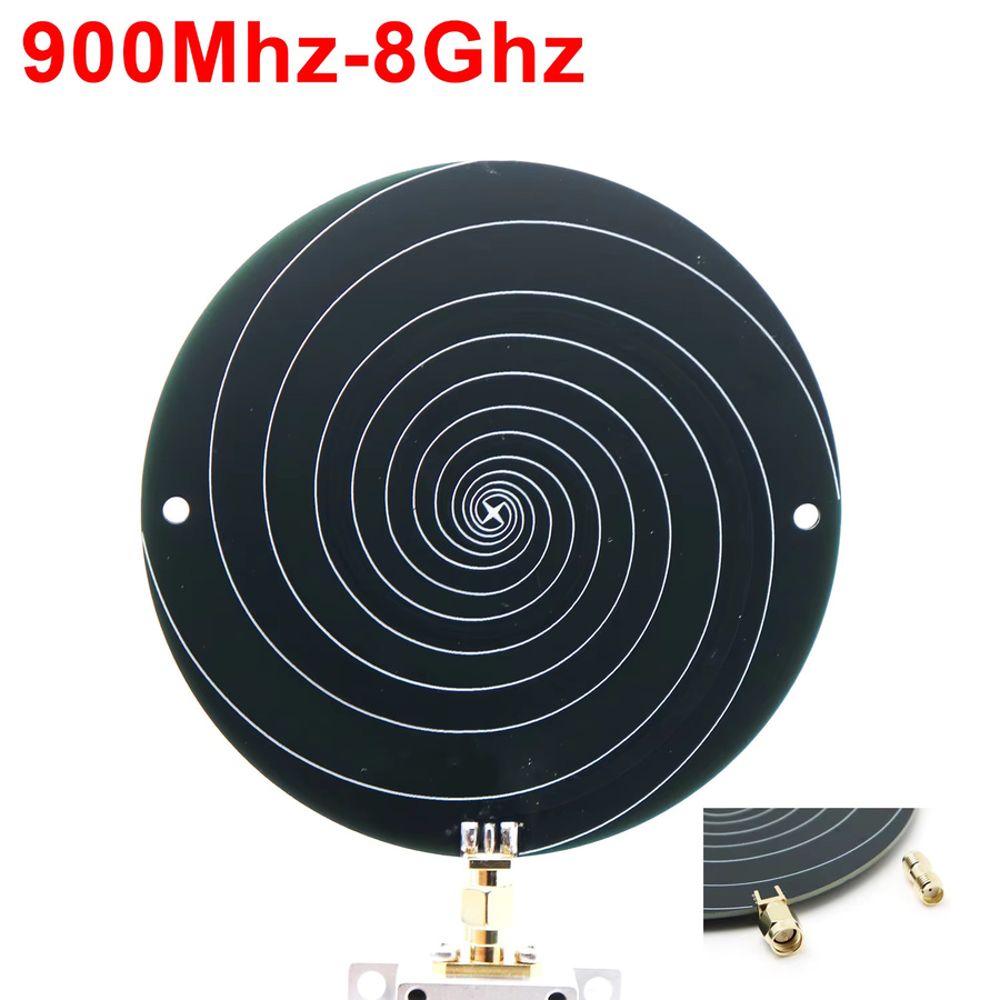 Dykbcells Omnidirektionale Antenne für SAM RF-Signal UWB 900MHz bis 8GHz in Schwarz für Amateurfunk und SDR Labortests - Bild 2