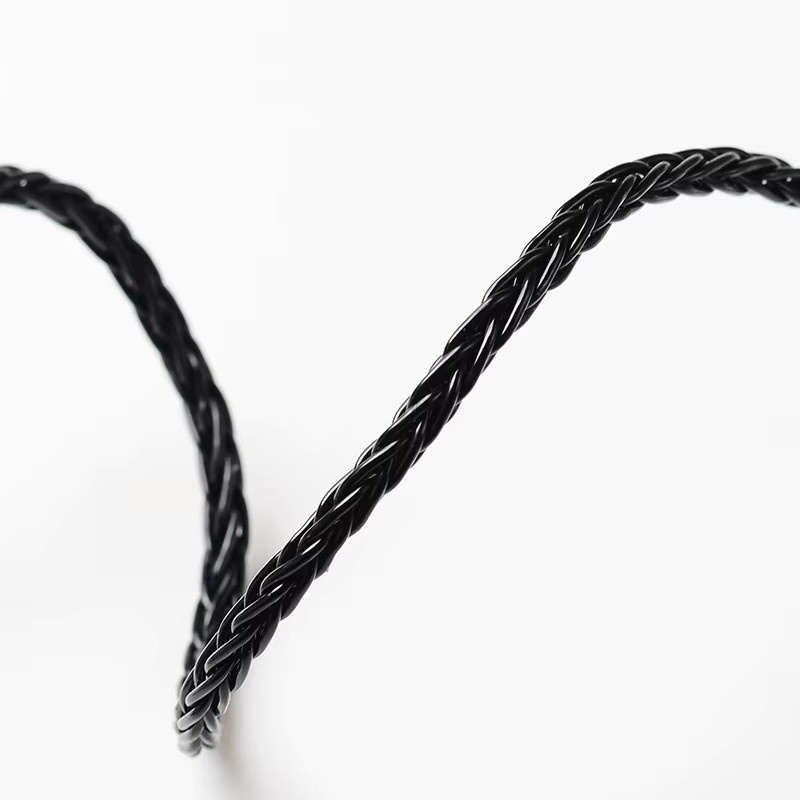 Koceta HiFi-Kopfhörerkabel aus versilbertem Kupfer in Schwarz mit 3,5 mm Jack und 4,4 mm Anschluss für Sennheiser Momentum HD4.30 HD4.40BT HD4.50BTNC und HD400S HD458 - Bild 3