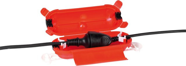 Vivanco Outdoor Sicherheitsbox IP44 in Orange - Bild 1