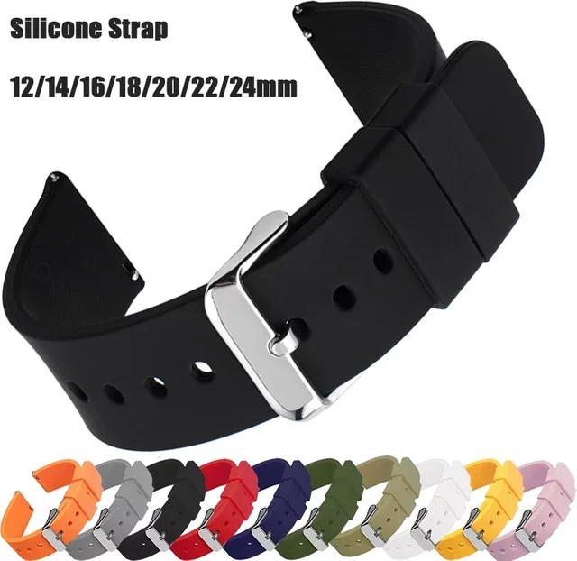 strapfreak Smartwatch-Armband, Silikon, Unisex - Bild 1