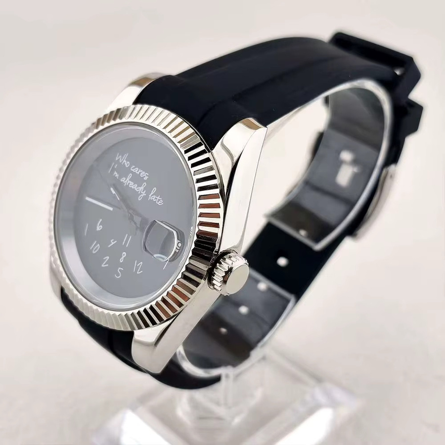 OUMASHI Analoguhr, Automatik, Edelstahl, Saphirglas, 39 mm, Unisex - Bild 3