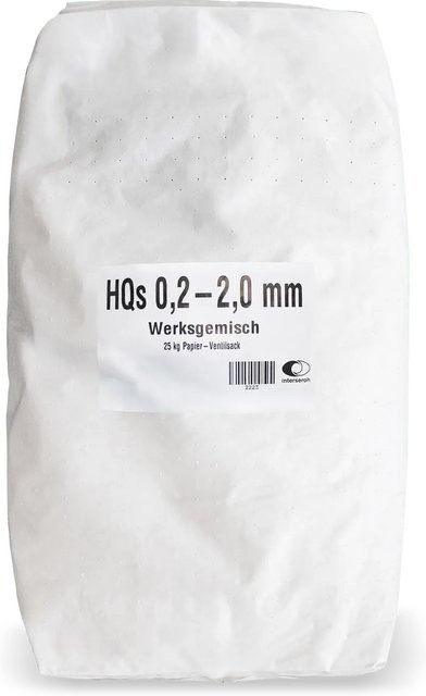 Galamio Aquariensand Wolff & Müller in Beige und Weiß, Körnung 0,2 - 2,0 mm, 25 kg - Bild 1