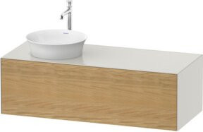Duravit Waschtischunterschrank White Tulip in White, Breite: 130 cm, Tiefe: 55 cm, Höhe: 55 cm - Bild 1