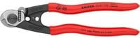 Knipex Drahtseilschere 95 61 190 aus Chrom-Vanadium-Stahl in Rot - Bild 2