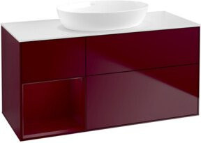 V&B Waschtischunterschrank Finion Wandbeleuchtung in Weiß, Breite: 120 cm, Höhe: 50,1 cm, Tiefe: 50,1 cm - Bild 1
