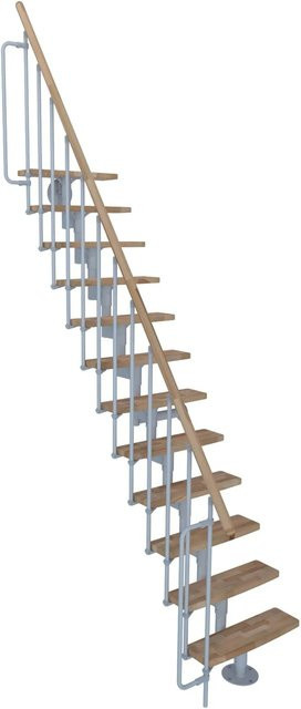 Minka Raumspartreppe Joker in Buche-Weiß für eine Raumhöhe bis 304 cm - Bild 1