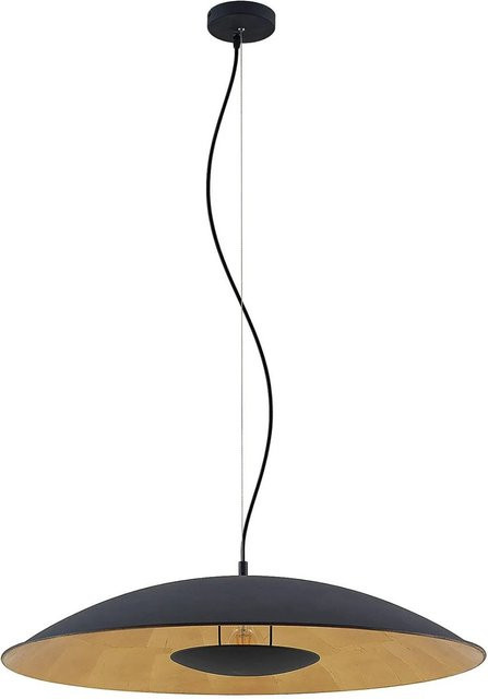 Lindby Pendelleuchte Narisara Modern Schwarz aus Metall 1-flammig E27 - Bild 1
