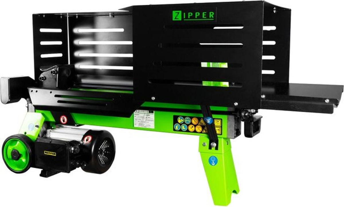 Zipper Elektro-Holzspalter ZI-HS5TN in Grün mit 5 t Spaltkraft und 2200 W Leistung - Bild 2