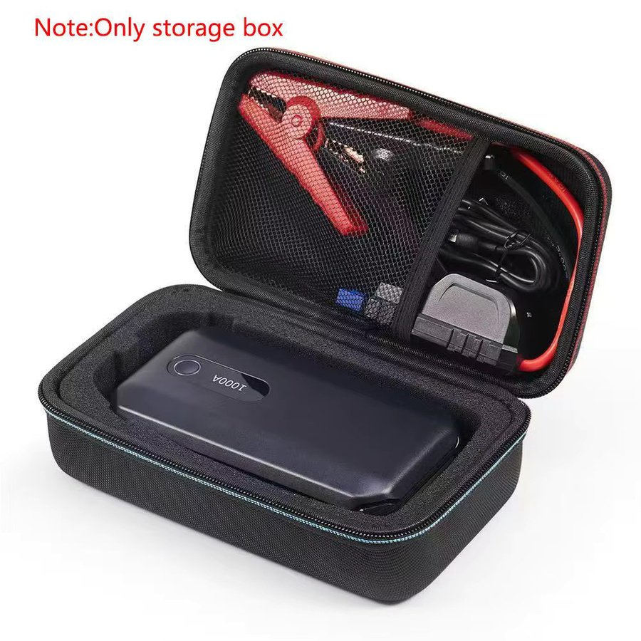 EVA Hartschalen-Outdoor-Reisetasche in Schwarz für Baseus 20000mAh Auto-Starthilfe Powerbank 2000A Autobatterie-Ladegerät - Bild 1