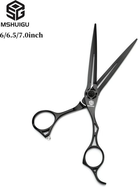MSHUIGU Effilierschere aus japanischem 440C-Stahl, Unisex - Bild 1