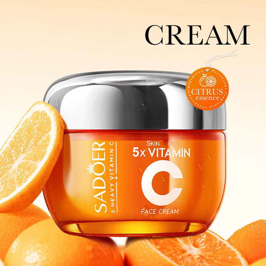 SADOER Vitamin C Essenz-Creme, Gesichtspflege, Unisex - Bild 2