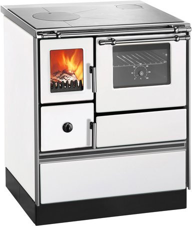 WESTMINSTER Holzherd Style 70 in Weiss mit 7,6 kW Heizleistung B/T/H: 85 x 70 x 60 cm - Bild 1