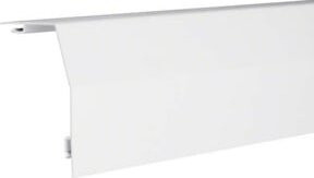 Hager Abdeckprofil für Rangierkanal RK 230, Reinweiß (RAL 9010), L: 200 cm, B: 23 cm, H: 19 cm - Bild 1