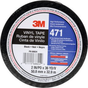 3M PVC-Klebeband weich in Schwarz für Profis - Bild 1