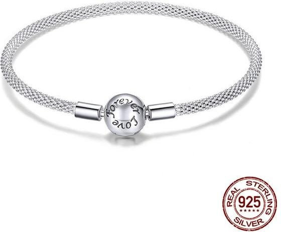 YIRAN Jewelry Armband, 925 Sterling Silber, Zirkonia, 19 cm, Unisex - Bild 1