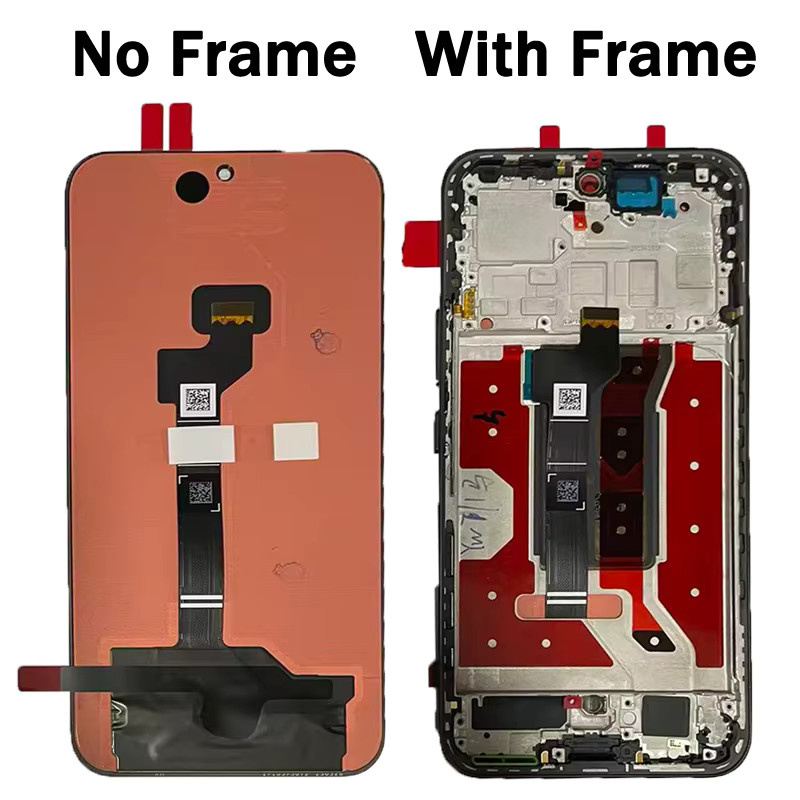 Honor 400 Ersatzdisplay mit 6.55 Zoll AMOLED Touch Digitizer in Schwarz - Bild 4