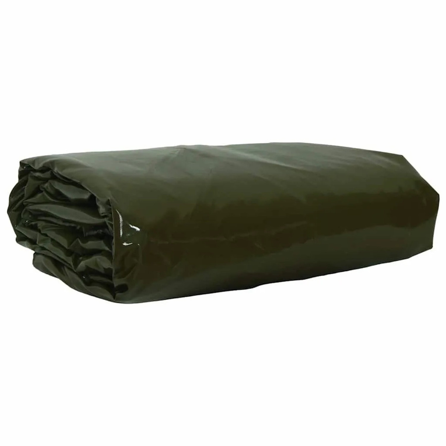 vidaXL Plane mit PVC-Beschichtung in Olive Grün, B: 600 cm, T: 150 cm, Gewicht: 650 g/m² - Bild 2
