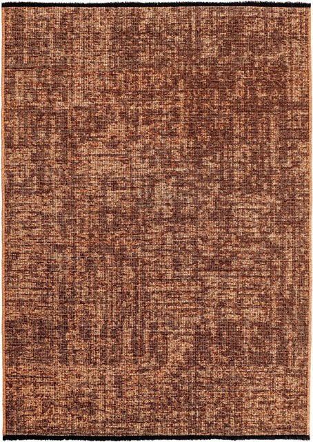 Ayyildiz Kurzflorteppich Space in Kupfer mit abstraktem Muster, modern und pflegeleicht, B/L: 140 x 200 cm - Bild 1