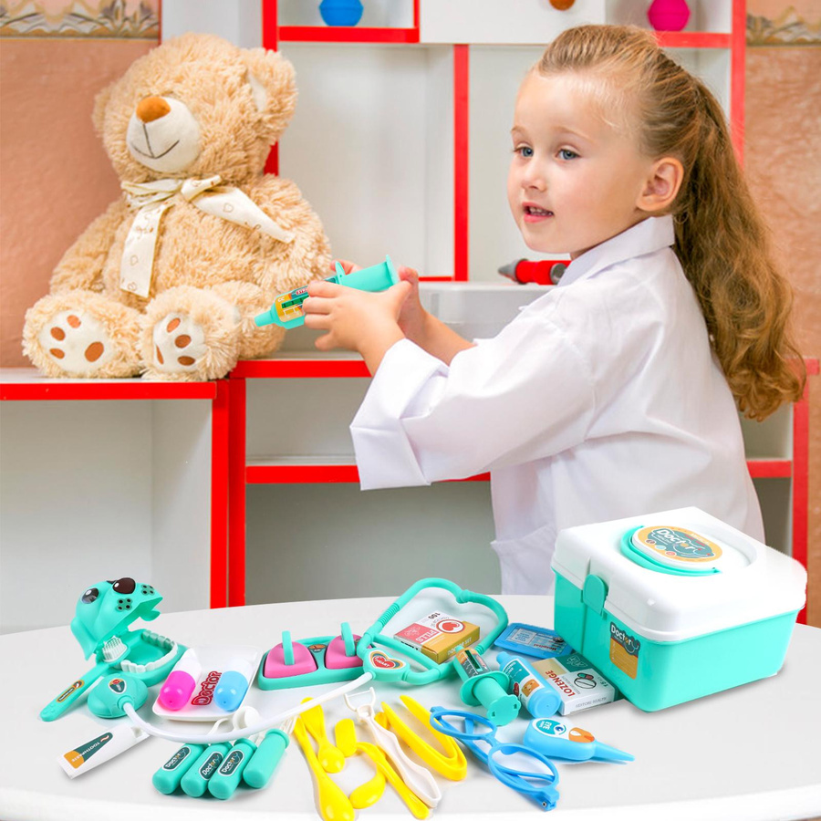 Bai Fen Bai Toys Arzt-Spielzeugset, 27-teiliges Set, ab 3 Jahre - Bild 2