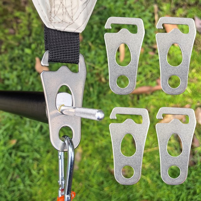 Edelstahl Markisen Spannschloss Set in Silber für Outdoor Windseile zur Einstellung und Spannung - Bild 1