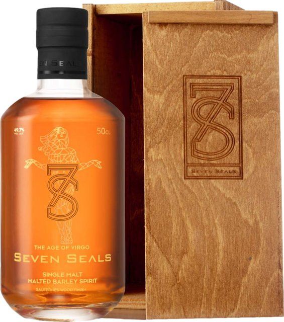Seven Seals The Age of Virgo Single Malt Whisky, Schweiz, 49,7 % Vol., 0,5 l - Bild 1