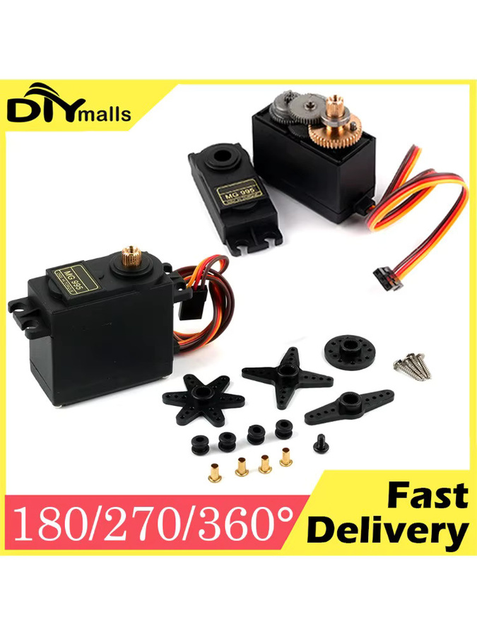wishiot MG995 RC-Servos, Standard-Digitalservo, Ganzmetallgetriebe - Bild 4