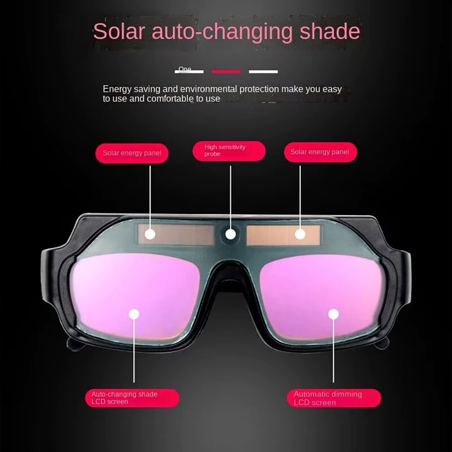 SWM Automatisches Schweißglas mit Vollvisier und Kratzschutz in Schwarz - Bild 3