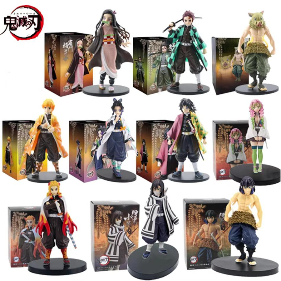 Topmix Dämonentöter Anime Actionfigur Kamado Tanjirou mit Agatsuma Zenitsu und Nezuko aus PVC in Multicolor - Bild 4