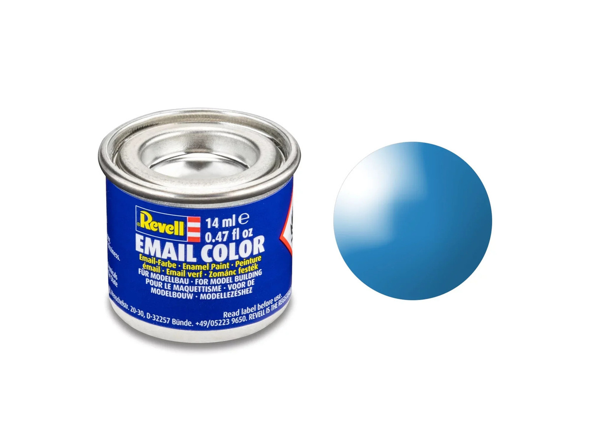Revell Emaille-Farbe, Licht-Blau, glänzend, 14ml - Bild 4