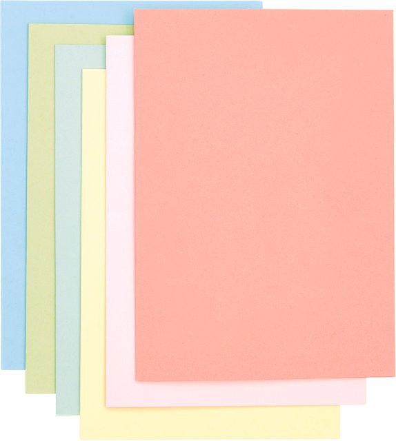 Rico Design Paper Poetry Kartenset Rainbow pastell B6 - Bild 1