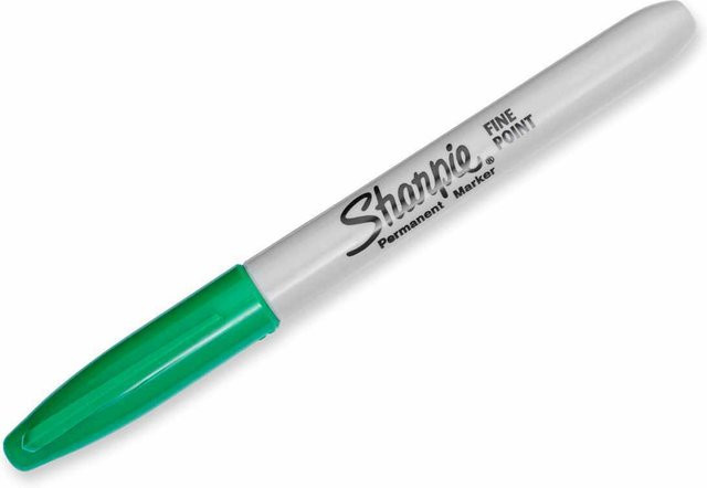 Sharpie Permanentmarker mit feiner Spitze in Grün - Bild 1