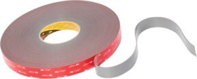 3M VHB Klebeband grau doppelseitig mit Schaumstoffkern Breite: 19 mm, Länge: 11 mm - Bild 1
