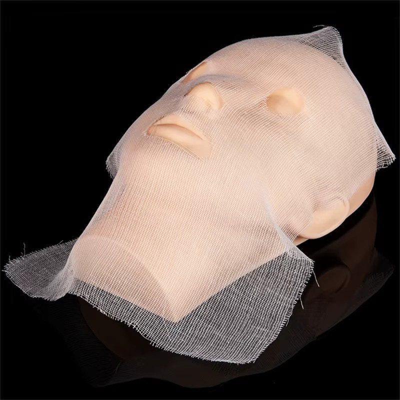 SONAX PRO Einweg Gaze Gesichtsmaske, 100 Stück, Weiß, Baumwolle - Bild 2