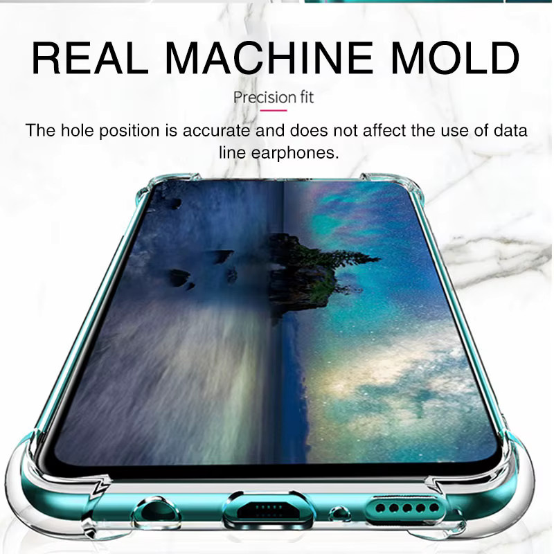 Stoßfeste transparente TPU-Schutzhülle mit Airbag-Funktion für Xiaomi Redmi Note 9, Redmi Note 9s und Redmi Note 9 Pro - Bild 4