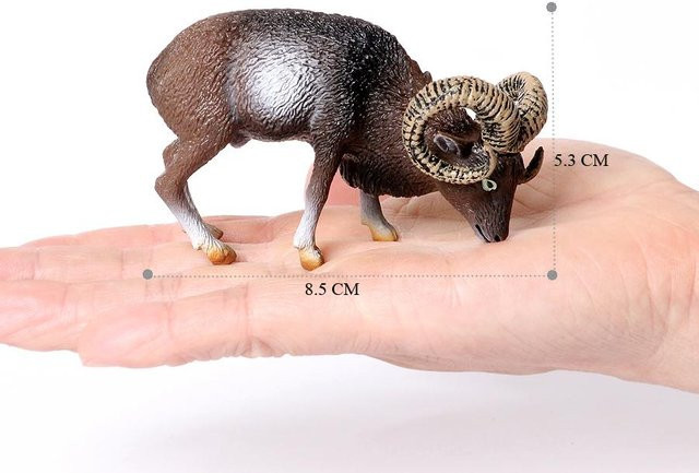Schaf Antilope Ziege Argali Hirsch, Spielzeugtiere Figuren, Actionfigur, Kunststoff, ab 14 Jahren - Bild 1