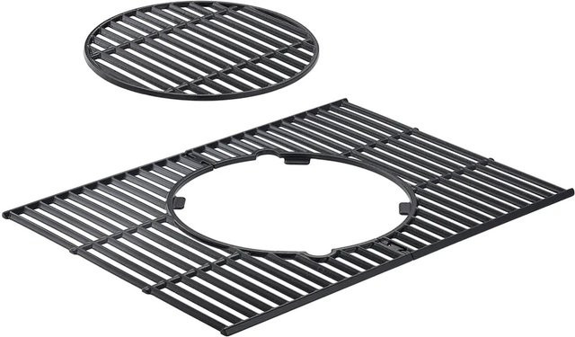 Rösle Grillrost Vario+ aus Gusseisen für Videro G3, Schwarz, Breite: 61 cm, Tiefe: 45 cm - Bild 1