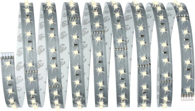 Paulmann MaxLED 500 LED-Streifen-Erweiterung mit Stecker, Silber, Cool White, 24V, 2,5 m - Bild 1
