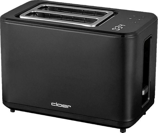 Cloer Toaster 3930 SW in Schwarz - Bild 1