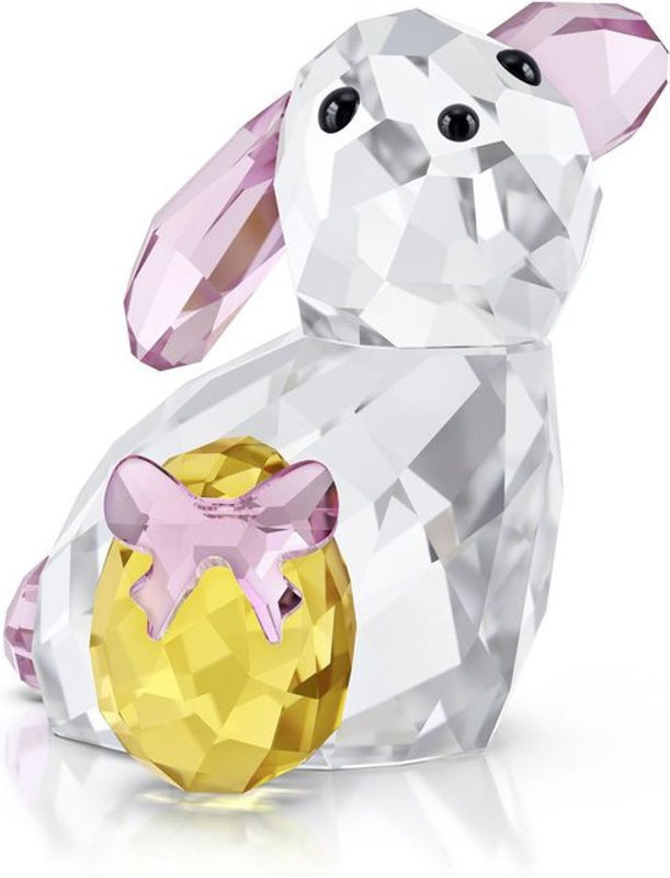 SWAROVSKI Kristallfigur Hase mehrfarbig als dekoratives Glas-Tier für Ostern - Bild 1
