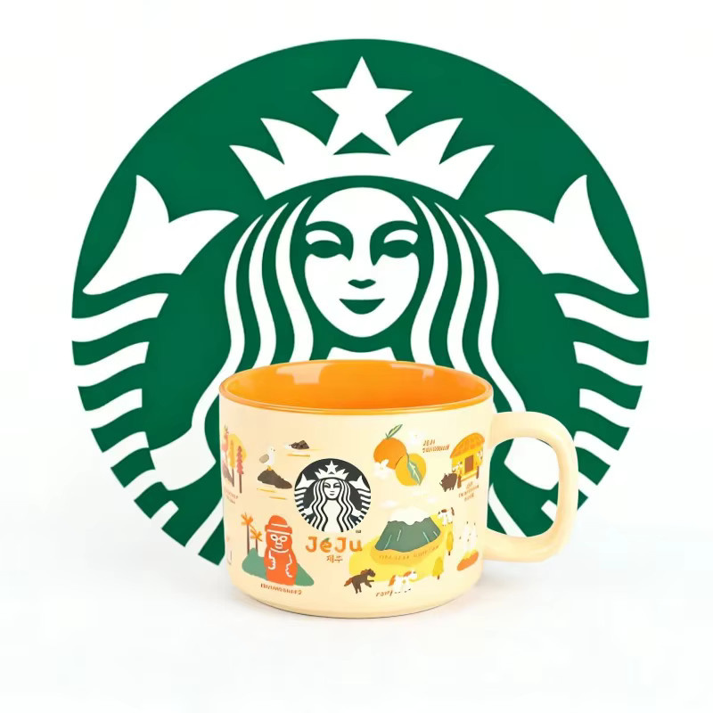 Starbucks Keramik-Tasse Jeju in Gelb mit 355 ml Inhalt - Bild 6