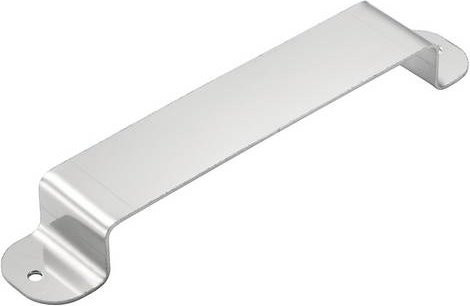 Weidmüller Typenschildhalter TPSDHA KEB 100X25 S4B R aus Metall in Silber - Bild 1